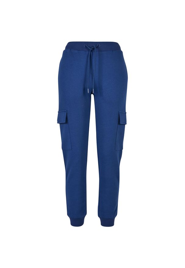Damski strój do joggingu typu cargo Urban Classics. Kolor: niebieski. Długość: długie. Sport: bieganie