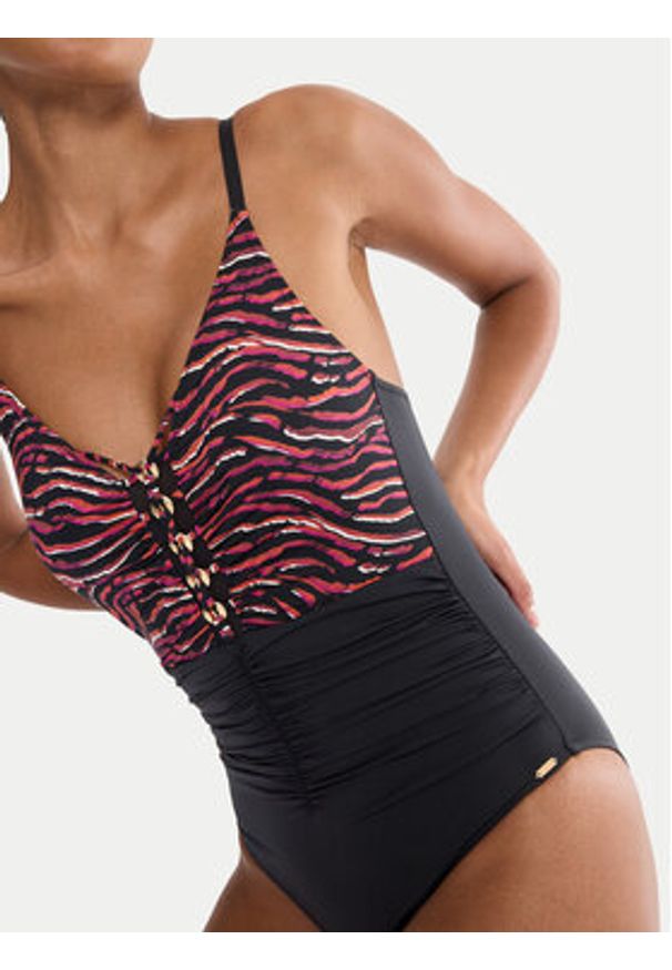 Triumph Strój kąpielowy Summer Wild 10226573 Czarny. Kolor: czarny. Materiał: syntetyk