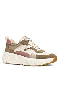 Geox Sneakersy D Diamanta D36UFE 022NF C1467 Szary. Kolor: szary. Materiał: skóra #2