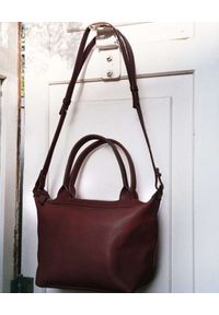 BALAGAN - Brązowa torba Ima Mini. Kolor: brązowy