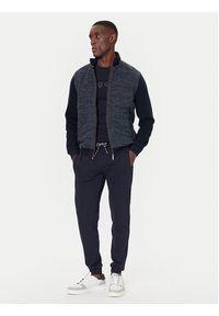 Bugatti Kurtka przejściowa 8700-85054D Granatowy Regular Fit. Kolor: niebieski. Materiał: bawełna #5