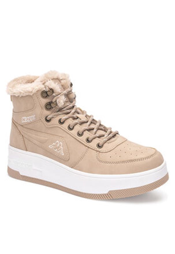 Kappa Sneakersy VSKA007 Beżowy. Kolor: beżowy. Materiał: skóra