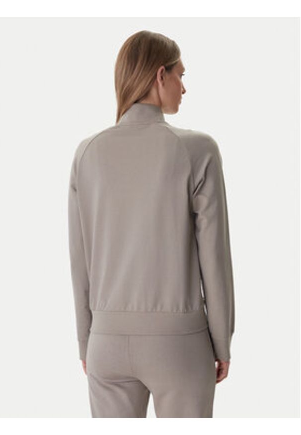 EA7 Emporio Armani Bluza 7W000457 AF13135 Brązowy Regular Fit. Kolor: brązowy. Materiał: bawełna