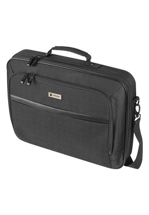 NATEC - Torba Natec Boxer Lite 15.6'' czarny. Kolor: czarny. Styl: klasyczny
