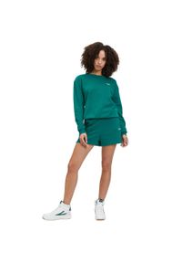 Fila - Longsleeve damski FILA Bantin. Kolor: zielony. Długość rękawa: długi rękaw