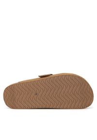 Badura Klapki TS6207-02 Brązowy. Kolor: brązowy. Materiał: skóra, zamsz #4