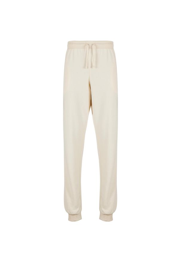 Spodnie dresowe dla kobiet Urban Classics Light Terry. Kolor: biały. Materiał: dresówka. Długość: długie