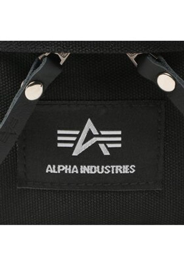 Alpha Industries Nerka Big A Oxford Waist Bag 101908 Czarny. Kolor: czarny. Materiał: materiał