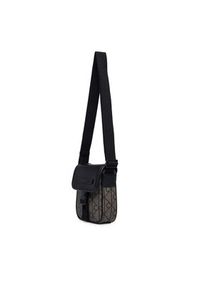 Calvin Klein Saszetka Mixed Emblem Aop LV04D3527G Beżowy. Kolor: beżowy. Materiał: materiał #3