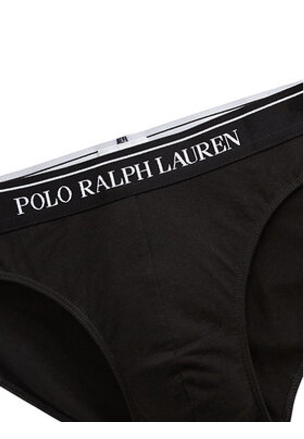 Polo Ralph Lauren Komplet 3 par slipów 714835884002 Czarny. Kolor: czarny. Materiał: bawełna