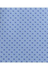 Krawat Męski - Angelo di Monti - Niebieski z Drobnym Wzorkiem. Kolor: niebieski. Materiał: tkanina. Styl: elegancki, wizytowy #5