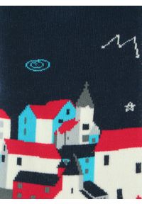 His Story - Tematyczne Skarpetki Bawełniane - Widok na Miasto. Kolor: wielokolorowy. Materiał: elastan, bawełna, poliamid #3