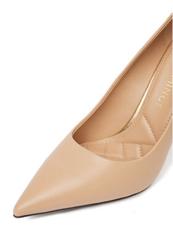 Eva Minge Szpilki THYME-LT934-35 Beżowy. Kolor: beżowy. Materiał: skóra. Obcas: na szpilce