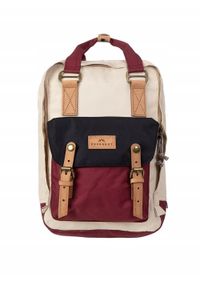 NoName - Plecak na laptopa Doughnut Macaroon Reborn III Series - stone x wine