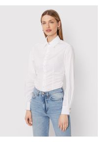 Pinko Koszula Cornelie 1G18CG Y817 Biały Regular Fit. Kolor: biały. Materiał: bawełna #1