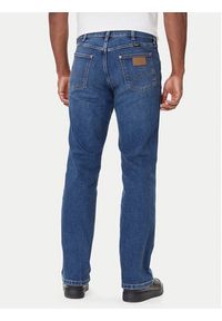 Wrangler Jeansy Wrancher 112373028 Granatowy Slim Fit. Kolor: niebieski #5