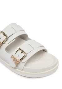 Patrizia Pepe Klapki PPJ407.06 Biały. Kolor: biały. Materiał: skóra #2