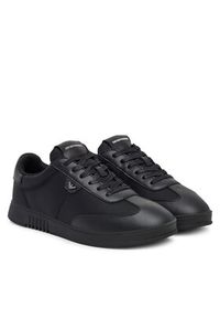 Emporio Armani Sneakersy EM003062 AF18210 UC001 Czarny. Kolor: czarny. Materiał: materiał #6