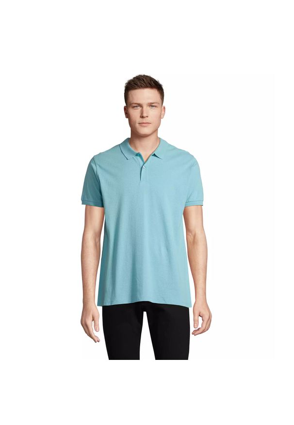 SOL'S - Polo Sol's Planet. Typ kołnierza: polo. Kolor: niebieski