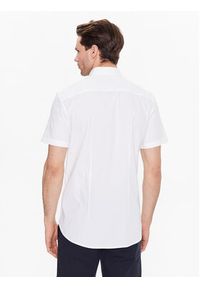 Guess Koszula M3GH64 W8BX1 Biały Slim Fit. Kolor: biały. Materiał: bawełna