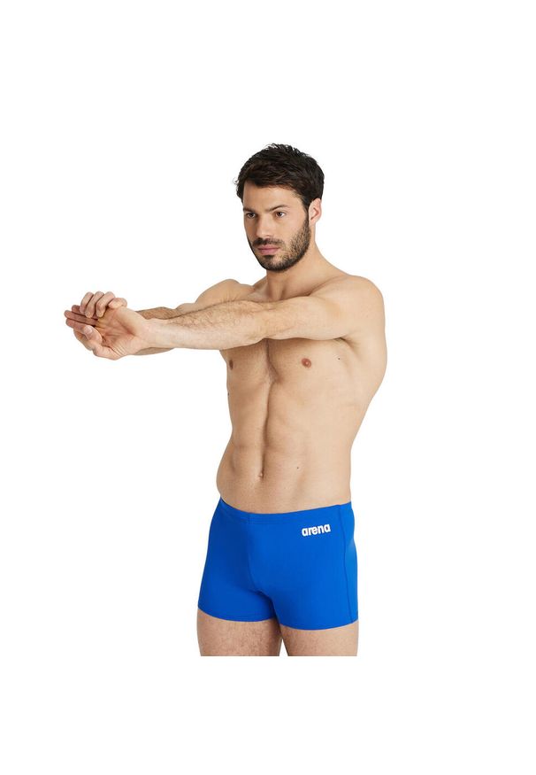 Szorty Kąpielowe Arena Team Swim Short Solid. Kolor: biały, wielokolorowy, niebieski. Materiał: materiał
