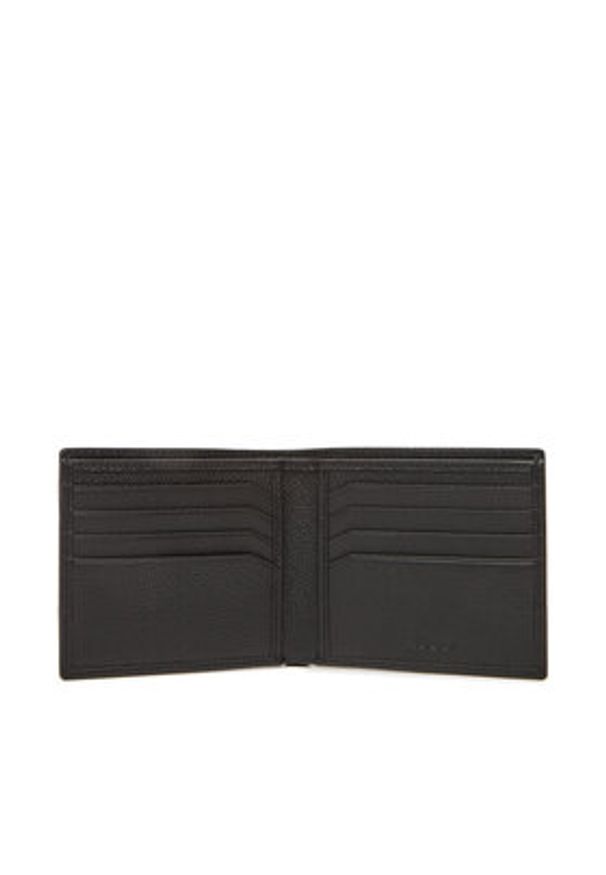 Hugo - HUGO Mały Portfel Męski 50548314 Czarny. Kolor: czarny. Materiał: skóra