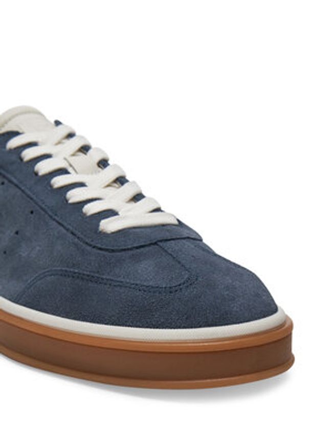 Marc O'Polo Sneakersy RR1M3027 Granatowy. Kolor: niebieski. Materiał: zamsz, skóra