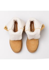 Trapery damskie Timberland AUTHENTICS FTW. Okazja: do pracy, na co dzień, na spacer. Kolor: brązowy. Styl: casual #4