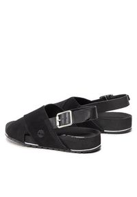Timberland Sandały Malibu Waves Basic X Trap TB0A41KQ0151 Czarny. Kolor: czarny. Materiał: skóra, zamsz #5