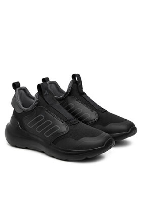 Adidas - adidas Sneakersy Tensaur Comfort JR7662 Czarny. Kolor: czarny. Materiał: materiał