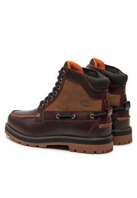 Timberland Trapery TB0A697HEIW1 Brązowy. Kolor: brązowy. Materiał: skóra #3