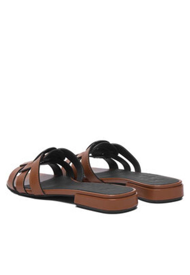 Furla Klapki Summer YL22SUM Y62000 AL 03B00 Brązowy. Kolor: brązowy. Materiał: skóra