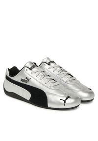 Puma Sneakersy Speedcat Metallic 403689 01 M Srebrny. Kolor: srebrny. Materiał: skóra #3