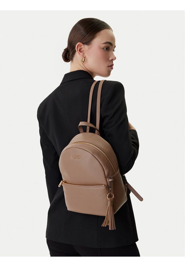 Liu Jo Plecak AA6188 E1012 Brązowy. Kolor: brązowy. Materiał: skóra