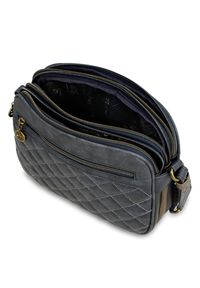 Torebka damska Anekke, mała z 3 komorami bogato zdobiona z regulowanym paskiem, brązowa, 41853-188. Kolor: brązowy. Wzór: aplikacja. Dodatki: z haftem. Materiał: zdobione. Styl: casual. Rodzaj torebki: na ramię #3