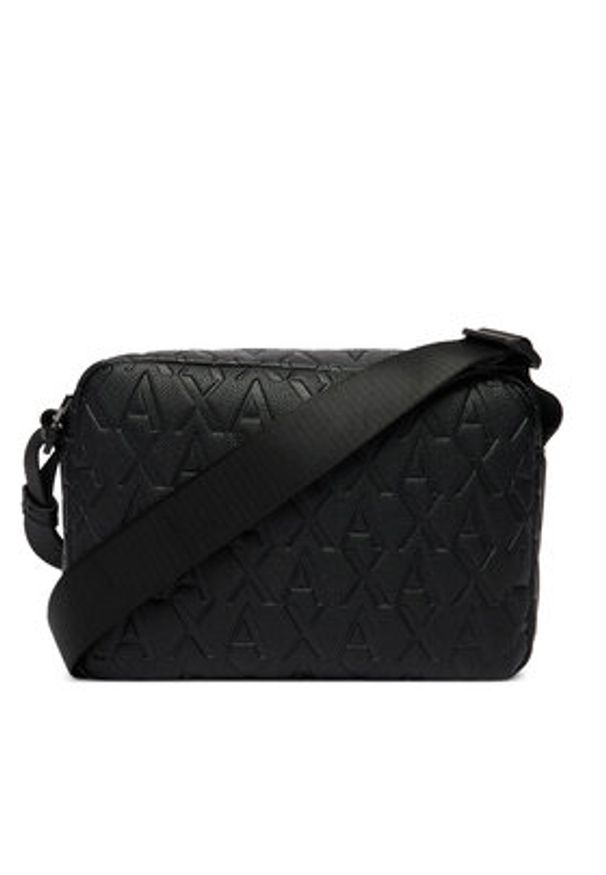 Armani Exchange Saszetka XM000240 AF12133 UC001 Czarny. Kolor: czarny. Materiał: skóra