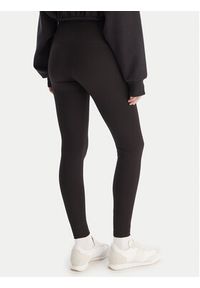 Tommy Jeans Legginsy Silver Script DW0DW21830 Czarny Slim Fit. Kolor: czarny. Materiał: syntetyk #2