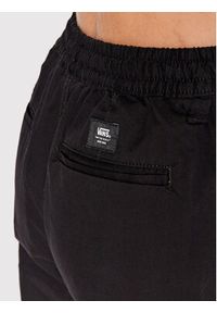 Vans Spodnie materiałowe Range VN0A7RMP Czarny Relaxed Fit. Kolor: czarny. Materiał: materiał, bawełna #5