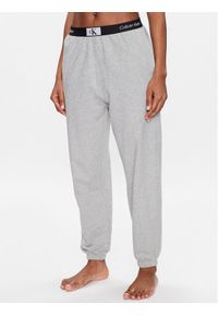 Calvin Klein Underwear Spodnie piżamowe 000QS6943E Szary Relaxed Fit. Kolor: szary. Materiał: bawełna #1