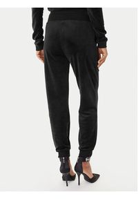 Juicy Couture Spodnie dresowe JCBBJ225802 Czarny Slim Fit. Kolor: czarny. Materiał: syntetyk #5