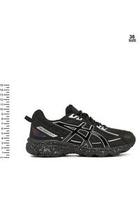 Asics Sneakersy Gel-Venture 6 Gs 1204A122 Czarny. Kolor: czarny. Materiał: materiał #6