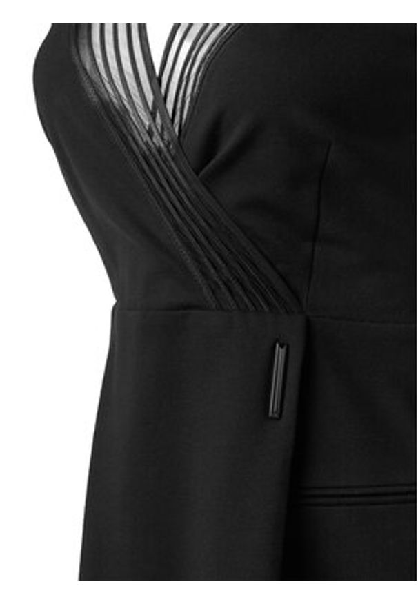 BOSS Sukienka koktajlowa Daliyah 50548103 Czarny Slim Fit. Kolor: czarny. Materiał: syntetyk. Styl: wizytowy