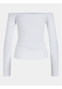 JJXX Bluzka Feo 12234919 Biały Stretch Fit. Kolor: biały. Materiał: bawełna #6