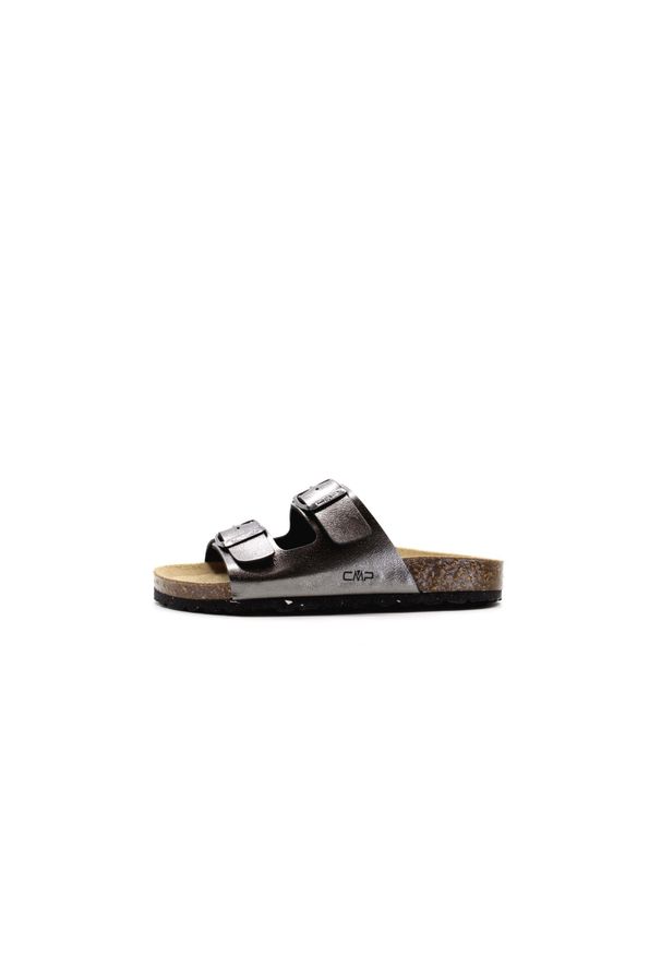 CMP - Sandał korkowy ECO Thalitha Wmn. Kolor: wielokolorowy, szary, czarny. Styl: sportowy