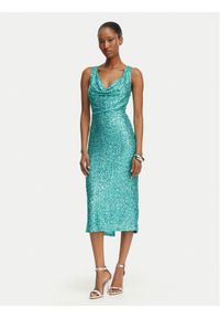 Rinascimento Sukienka koktajlowa CFC0123778003 Zielony Regular Fit. Kolor: zielony. Materiał: syntetyk. Styl: wizytowy #1