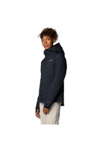 columbia - Kurtka sportowa damska Joy Peak Hooded Jacket W. Kolor: czarny. Materiał: poliester. Sport: turystyka piesza
