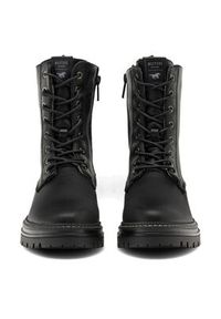 Mustang Trzewiki 1398-507 Czarny. Kolor: czarny. Materiał: materiał #2