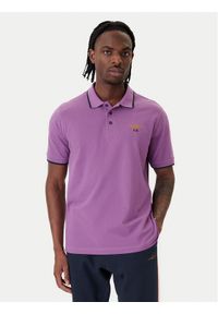 Aeronautica Militare Polo 261PO1308UP00082 Fioletowy Regular Fit. Typ kołnierza: polo. Kolor: fioletowy. Materiał: bawełna #1