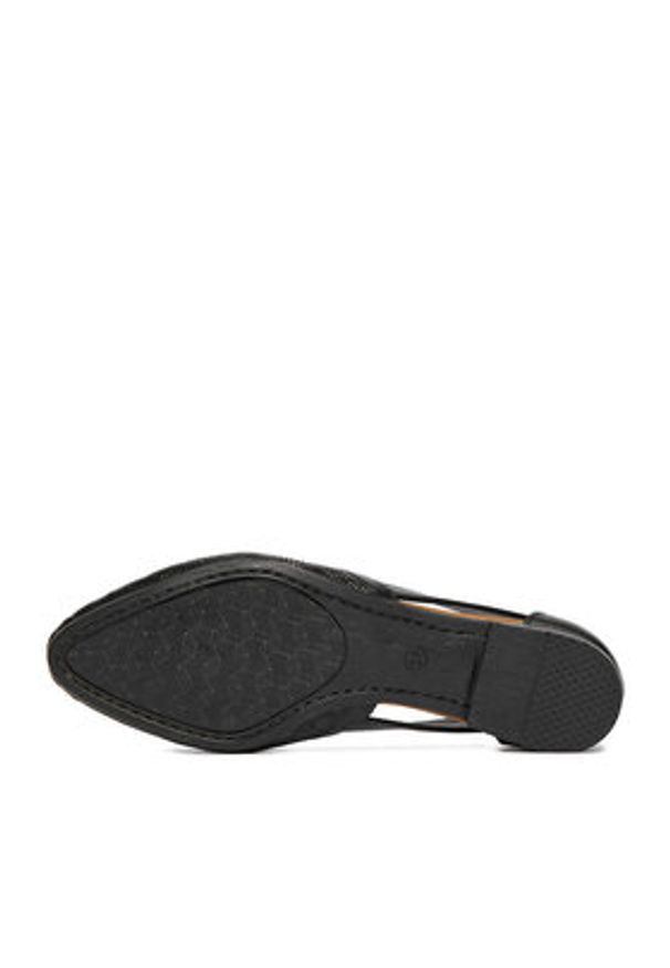 Lasocki Baleriny CEO-RST-KAJA-21 Czarny. Kolor: czarny. Materiał: skóra