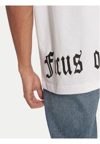 Just Cavalli T-Shirt 77OAHE14 Biały Regular Fit. Kolor: biały. Materiał: bawełna #3